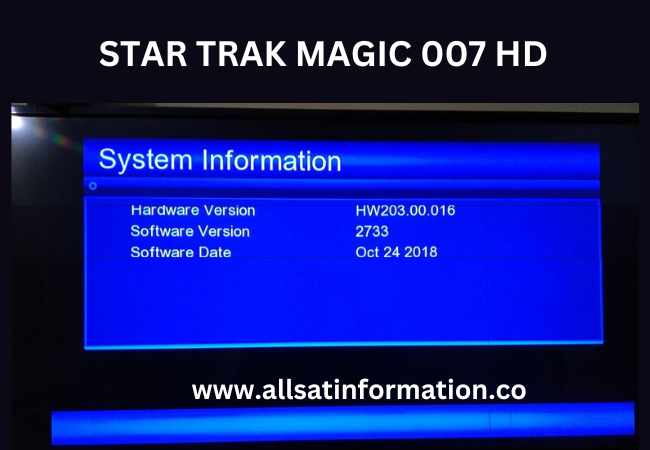 STAR TRAK MAGIC 007 HD Receiver