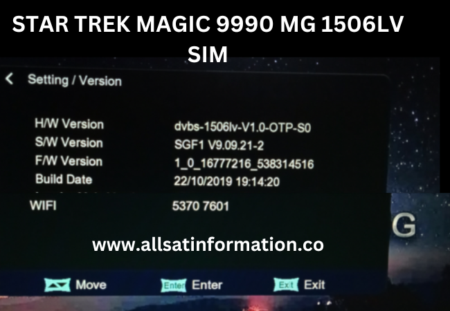 STAR TREK MAGIC 9990 MG 1506LV SIM