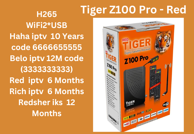 Tiger Z100 Pro - Red
